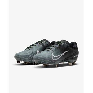 Nike Hyperdiamond 4 Elite Women's Softball Cleats (Black/Cool Grey) Size‎ 11.5